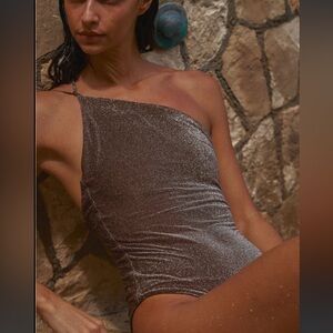 NWT Johanna Ortiz Brown Fire Ritual One Piece